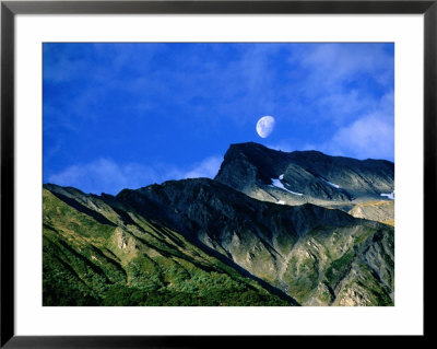 Moonrise Over Mt. Broome, Mt. Aspiring National Park, Otago, New Zealand by Gareth Mccormack Pricing Limited Edition Print image