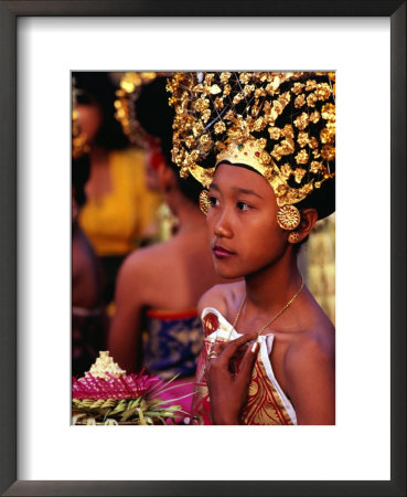 Dance Practice At The Palace In Ubud, Ubud, Indonesia by Adams Gregory Pricing Limited Edition Print image