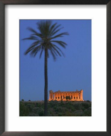 The Temple Of Concordia, Agrigento, Sicily, Italy by Walter Bibikow Pricing Limited Edition Print image