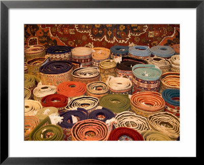 Turkish Rugs On Display, Cappadoccia, Turkey by Darrell Gulin Pricing Limited Edition Print image