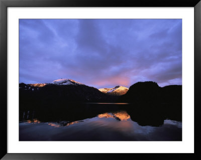 Twilight View, Punchbowl Lake, Alaska by Michael Melford Pricing Limited Edition Print image