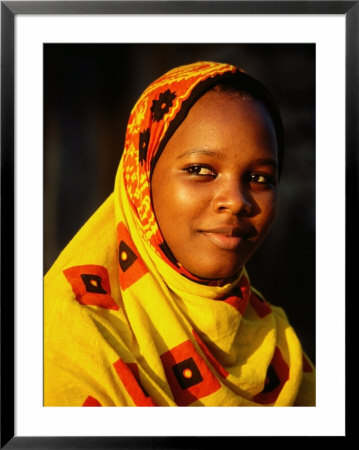 Portrait Of Young Girl, Bagamoyo, Tanzania by Ariadne Van Zandbergen Pricing Limited Edition Print image