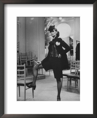 Model Danielle Sauvajeon In Paris Fashion Show 1968 by Bill Ray Pricing Limited Edition Print image