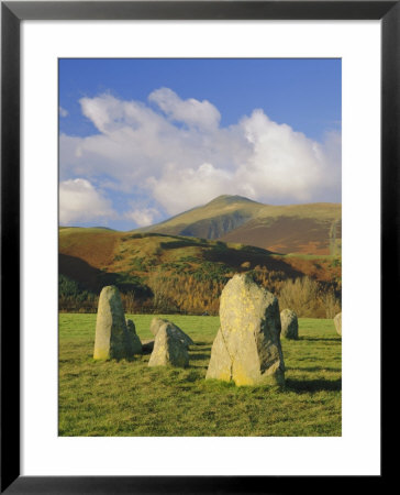 The Prehistoric Castlerigg Stone Circle, Lake District, Cumbria, England, Uk by Roy Rainford Pricing Limited Edition Print image