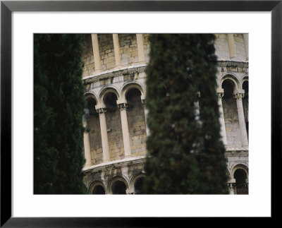 Close View Of The Leaning Tower Of Pisa by Michael S. Lewis Pricing Limited Edition Print image
