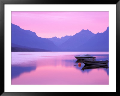 Lake Mcdonald At Dawn, Glacier National Park, Montana, Usa by Jamie & Judy Wild Pricing Limited Edition Print image