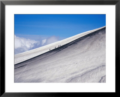 Climbers Trekking Up Mt. Tongariro, Tongariro National Park, New Zealand by Chris Mellor Pricing Limited Edition Print image