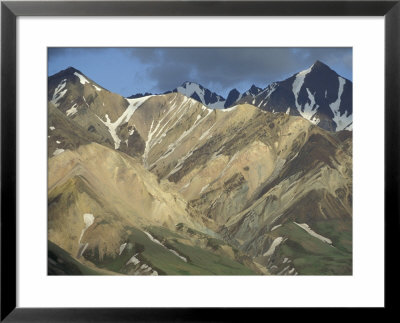 Mountains Near The Toklat River, Denali National Park, Alaska, Usa by Jerry & Marcy Monkman Pricing Limited Edition Print image