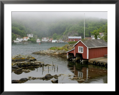 Norway, Fishing Village by Brimberg & Coulson Pricing Limited Edition Print image