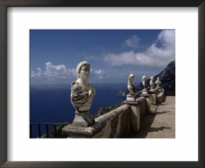 Sculpture, Villa Cimbrone, Ravello, Campania, Italy by Christina Gascoigne Pricing Limited Edition Print image