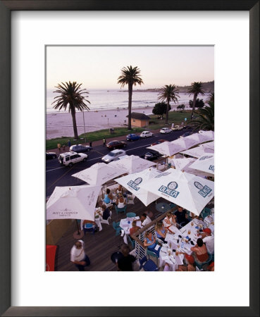 Restaurant In Trendy Camps Bay, Cape Town, South Africa, Africa by Yadid Levy Pricing Limited Edition Print image