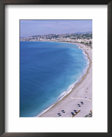 Baie Des Anges, Nice, Alpes Maritimes, Cote D'azur, French Riviera, Provence, France by Guy Thouvenin Pricing Limited Edition Print image