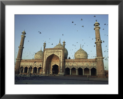 Jami Masjid, Old Delhi, Delhi, India by John Henry Claude Wilson Pricing Limited Edition Print image