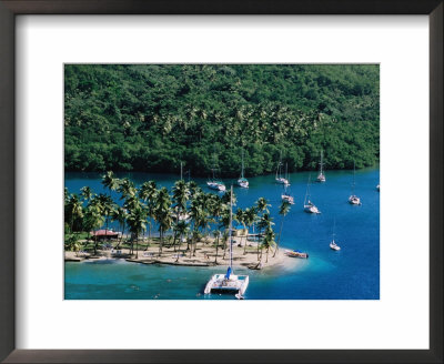 Marigot Bay, St. Lucia by Holger Leue Pricing Limited Edition Print image