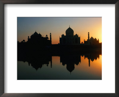 17Th Century Taj Mahal Reflected In Yanuna River, Agra, Uttar Pradesh, India by Richard I'anson Pricing Limited Edition Print image