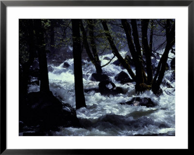 Swirling Water From Bridalveil Fall Races Toward The Merced River by James P. Blair Pricing Limited Edition Print image
