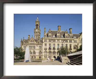 Town Hall, Bradford, Yorkshire, England, United Kingdom by Peter Scholey Pricing Limited Edition Print image