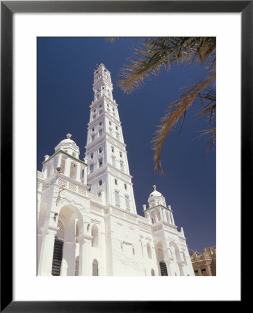 Al Mindhar Mosque, Tarim, Yemen, Middle East by Doug Traverso Pricing Limited Edition Print image