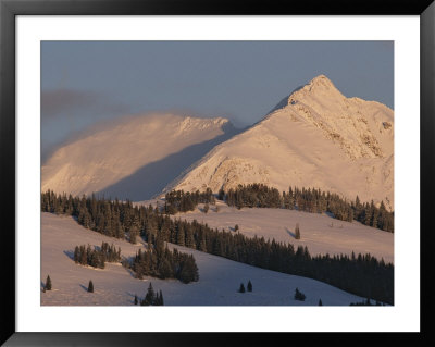 A View Of Electric Peak At Twilight by Tom Murphy Pricing Limited Edition Print image