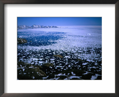 Drift Ice In The East Greenland Current, From Qaqqartivakajik, Greenland by Cornwallis Graeme Pricing Limited Edition Print image
