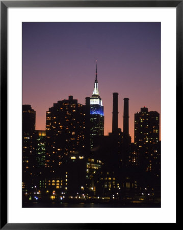 Midtown East Skyline At Dusk, Nyc by Barry Winiker Pricing Limited Edition Print image