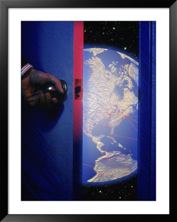 Opening The Door To Global Networking by Carol & Mike Werner Pricing Limited Edition Print image