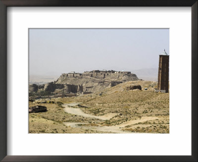 Military Graveyard And One Of Two 12Th Century Minarets That Served As Models For Minaret Of Jam by Jane Sweeney Pricing Limited Edition Print image