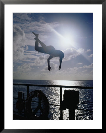 Diving Into The Pacific Ocean, Marshall Islands by Christian Aslund Pricing Limited Edition Print image