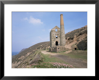The Disused Wheal Coates Mine, St. Agnes, Cornwall, England, United Kingdom by Roy Rainford Pricing Limited Edition Print image