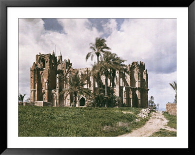 View Of The Gothic Cathedral In Famagusta by Maynard Owen Williams Pricing Limited Edition Print image