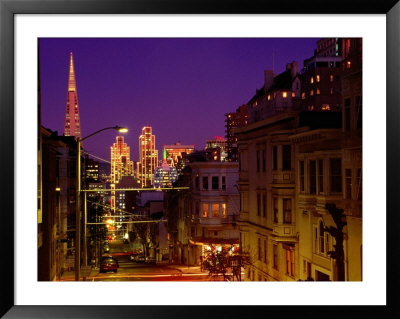 Downtown At Dusk, San Francisco, U.S.A. by Thomas Winz Pricing Limited Edition Print image