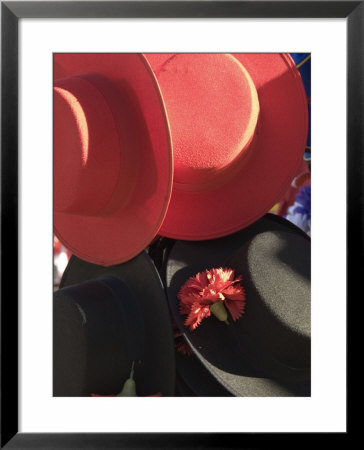 Hats, Plaza De Espana, Seville, Sevilla Province, Andalucia, Spain by Demetrio Carrasco Pricing Limited Edition Print image