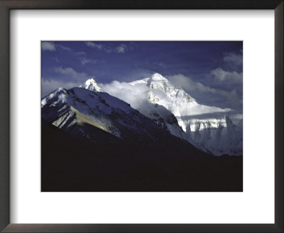 Shadowed Ridge Line Towards Mount Everest, Tibet by Michael Brown Pricing Limited Edition Print image