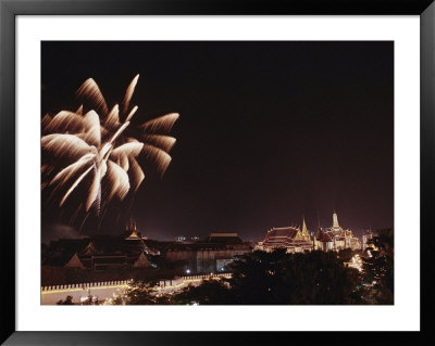 Fireworks Light Up The Sky In Bangkok by Jodi Cobb Pricing Limited Edition Print image