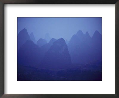 Rock Formations Near Guilin by Michael Nichols Pricing Limited Edition Print image