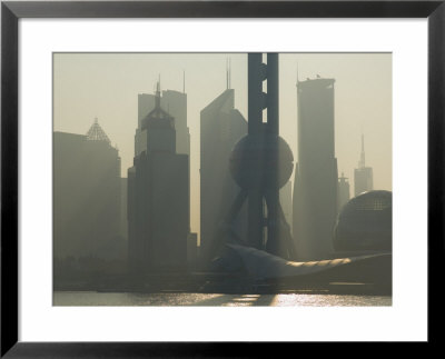 Lujiazui Finance And Trade Zone, And Huangpu River, Shanghai, China by Jochen Schlenker Pricing Limited Edition Print image