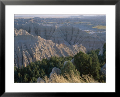 View Over Eroded Landscape, Badlands National Park, South Dakota, Usa by Derrick Furlong Pricing Limited Edition Print image