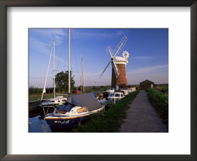Horsey Windmill, Norfolk Broads, Norfolk, England, United Kingdom by Charcrit Boonsom Pricing Limited Edition Print image