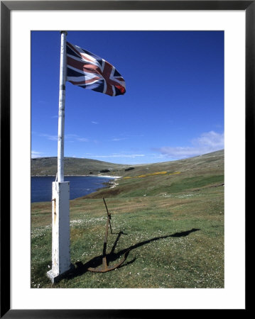 Union Jack British Flag, Falkland Islands by Holger Leue Pricing Limited Edition Print image