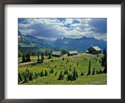 Granite Park Chalet, Glacier National Park, Montana, Usa by Chuck Haney Pricing Limited Edition Print image