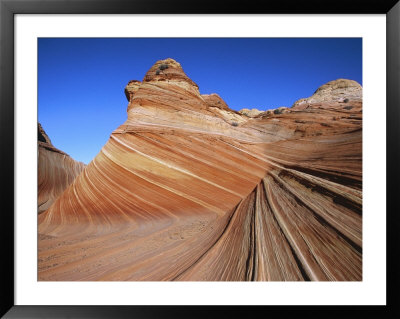 Erosion Has Created A Swirling Pattern In The Sandstone Rock by Melissa Farlow Pricing Limited Edition Print image