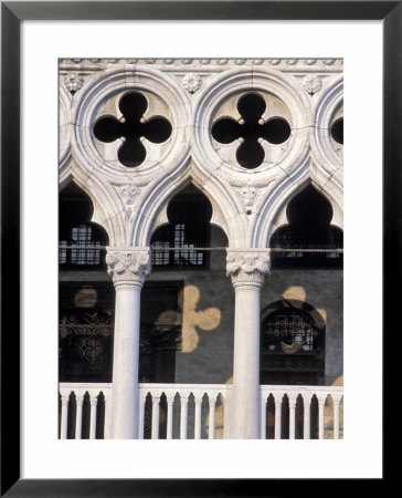 Italie, Venise / Italy, Veniceplace St. Marc, Doges Palace Detaildetail Of The Doges Palace by Guy Thouvenin Pricing Limited Edition Print image