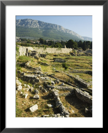 Archaeological Ruins Of The Ancient City Of Solin, Split, Dalmatia Coast, Croatia by Christian Kober Pricing Limited Edition Print image