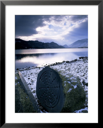 National Trust Centenary Stone, Derwent Water, Lake District, Cumbria, England by Neale Clarke Pricing Limited Edition Print image