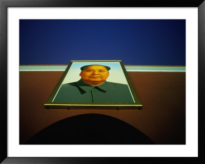 Portrait Of Mao Zedong At The Gate Of Heavenly Peace, Beijing, China, by Phil Weymouth Pricing Limited Edition Print image