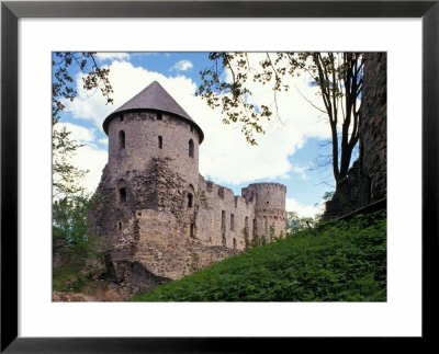 Castle At Cesis, Latvia by Janis Miglavs Pricing Limited Edition Print image