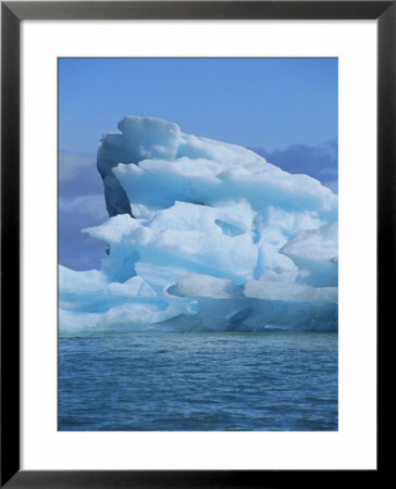 Ice Formed Under Pressure Appears Blue, Monaco Glacier, Leifdefjorden, Svalbard, Norway by Louise Murray Pricing Limited Edition Print image