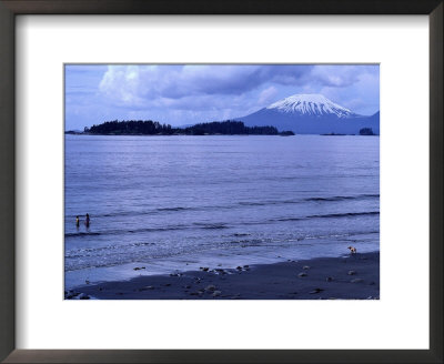 Two Girls At The Beach, Sitka, Alaska by Ernest Manewal Pricing Limited Edition Print image
