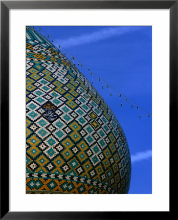 Tiled Dome Of Emamzade-Ye Shiraz, Fars, Iran by Phil Weymouth Pricing Limited Edition Print image