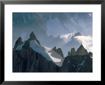 View To Aiguilles De Chamonix, Aiguille Du Midi, Chamonix, Haute-Savoie, Rhone-Alpes, France by Ruth Tomlinson Pricing Limited Edition Print image